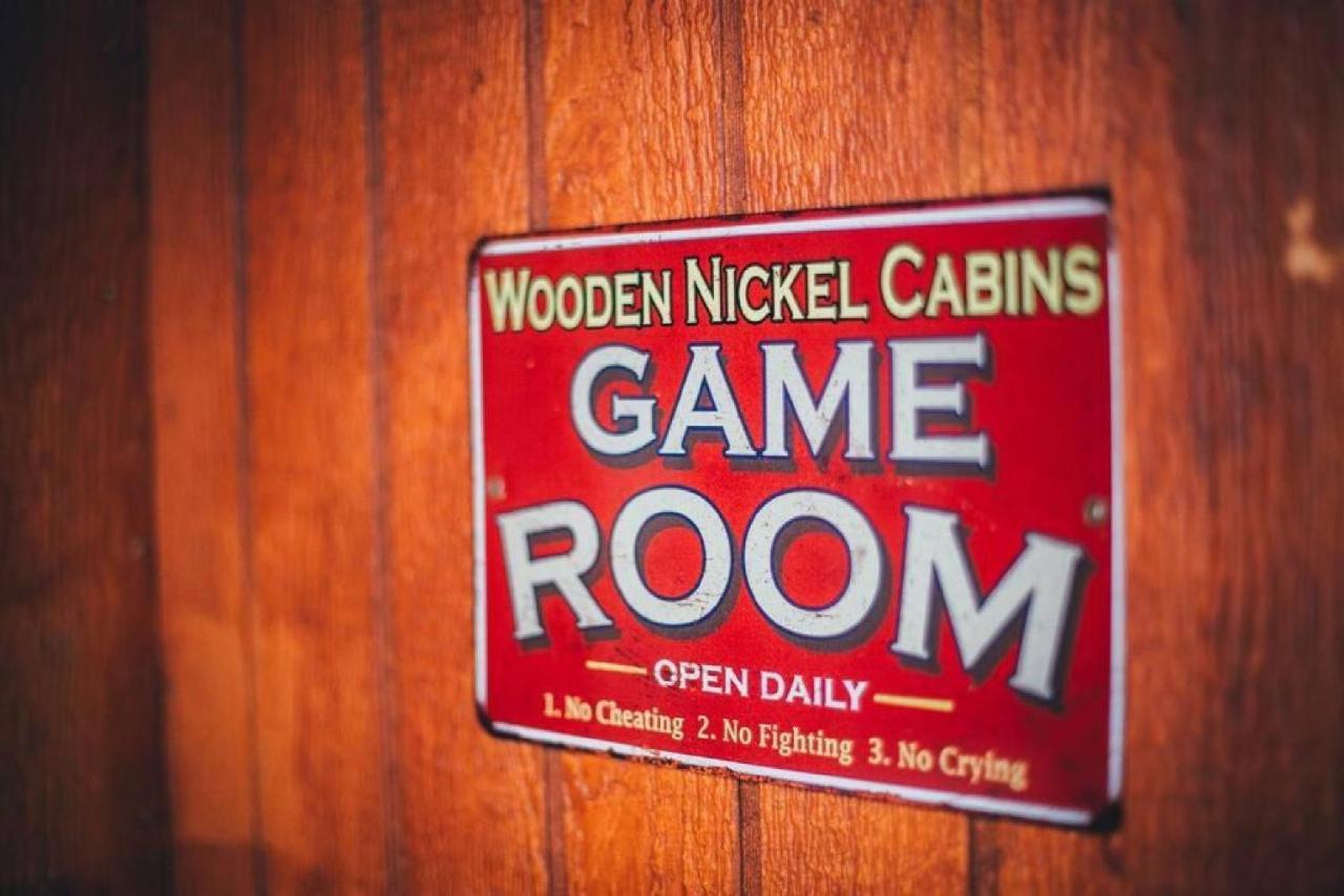 Cabin #3 Rainbow Trout - Pet Friendly- Sleeps 6 - Playground & Game Room 佩森 外观 照片