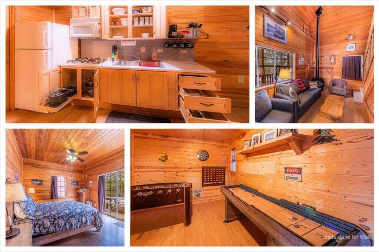 Cabin #3 Rainbow Trout - Pet Friendly- Sleeps 6 - Playground & Game Room 佩森 外观 照片